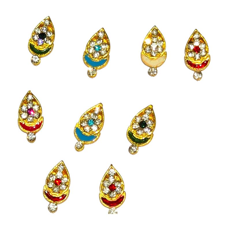 / Laddu Gopal Tilak/Laddu Gopal Bindi/Designer Tilak / (10 Pc in 1 Pkt) (Size 9NO) (6INCH,7INCH,8INCH) RK_2109