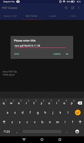 PDF Creator Tool