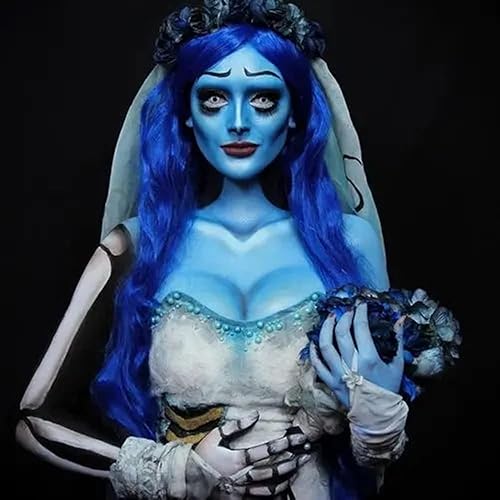 Miniatura 5 de Mysense Palo de pintura corporal azul real, negro ojo para béisbol, softbol, fútbol, lacrosse, pintalabios para Halloween, SFX, Avatar, Pitufo,