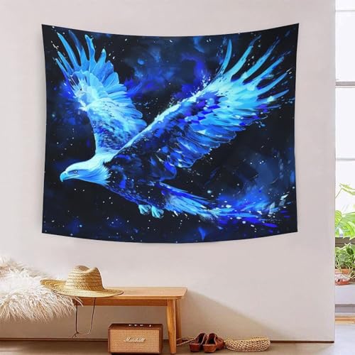 Tapisserie murales Aigle 3D pour transformer un dortoir ou salon
