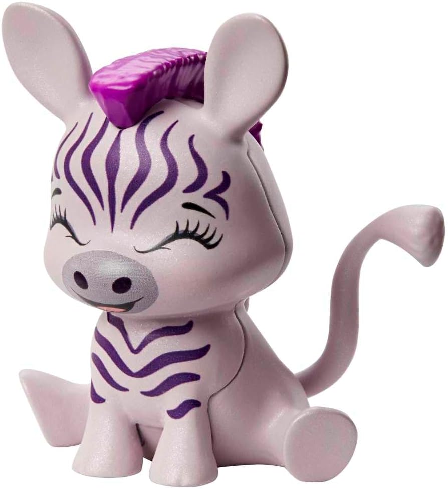 Enchantimals Zadie Zebra Doll with Ref Animal Figure, 6-inch Small Doll with Removable Skirt & Accessories, Sunny Savanna Toy Collection