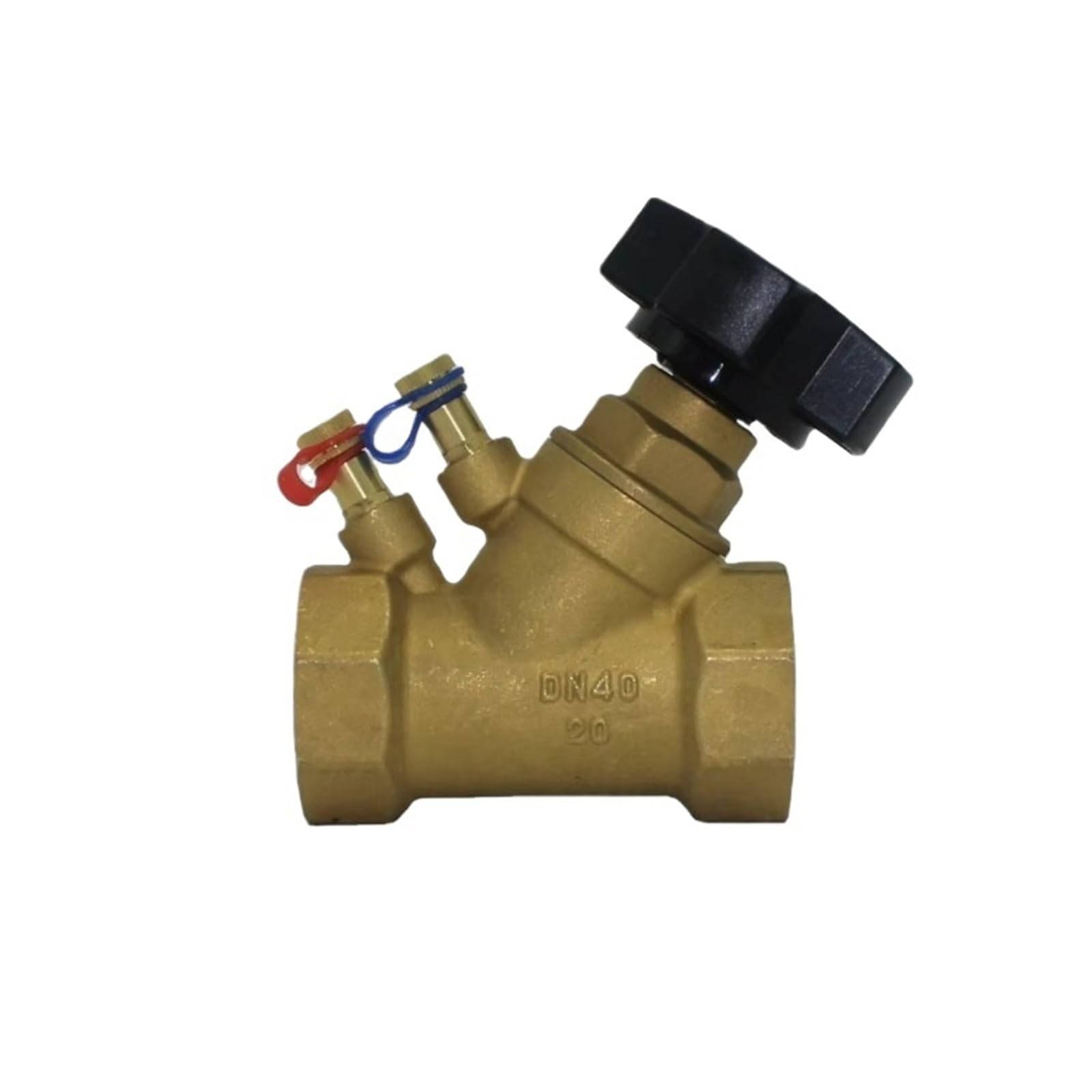 Owytmabq Brass Balance Valve For Water Flow Control Hydraulic Power Universal Application(Low Pressure -2In)