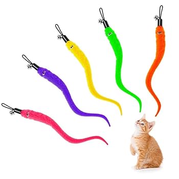 Amazon | popluxy 猫じゃらし 羽のおもちゃ 猫おもちゃ 天然鳥の