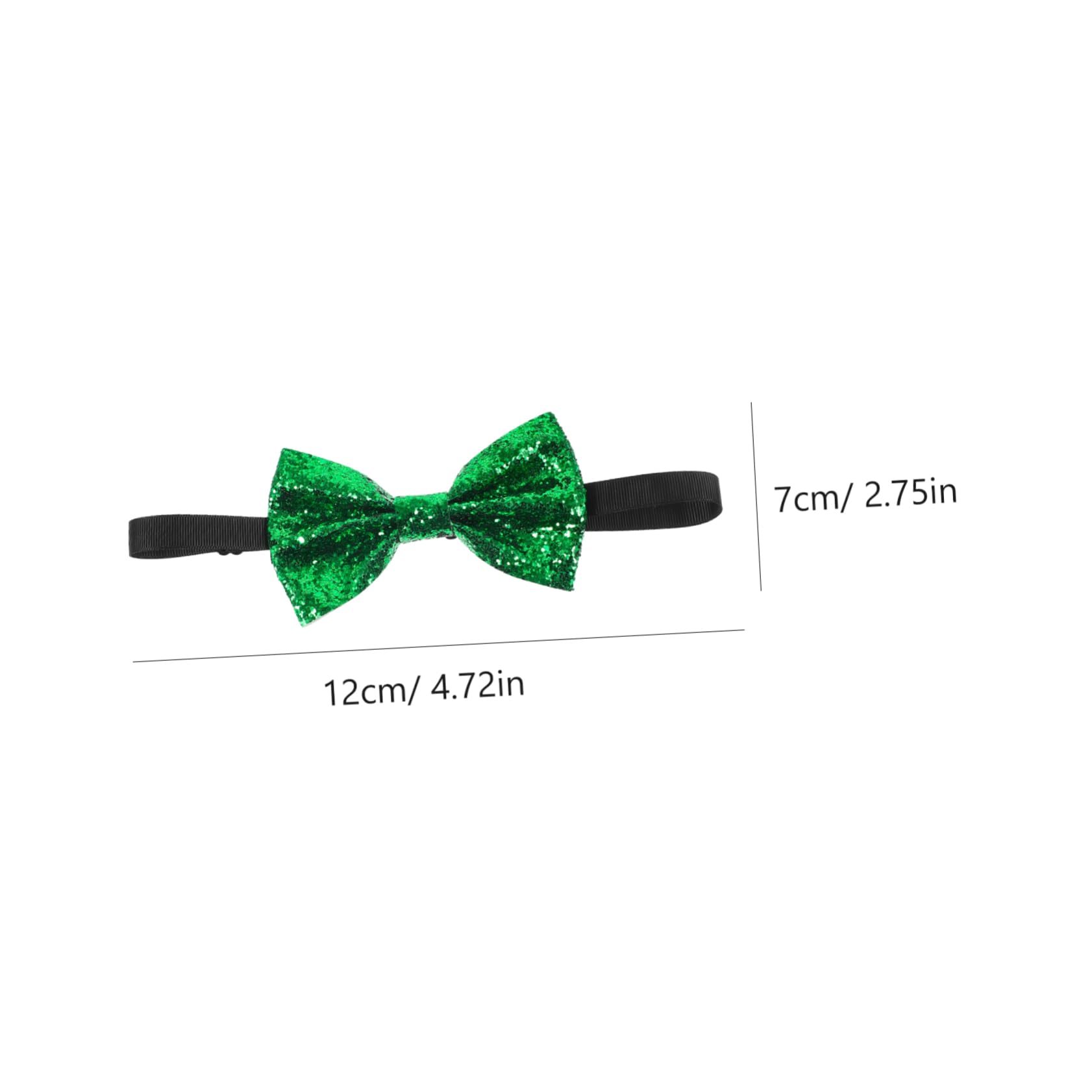 Holibanna Decorative Glitter Bow Tie for Men Adjustable Tuxedo Bowtie Pre Tied Bowtie for Parties and Events Comfortable Versatile and Stylish Design
