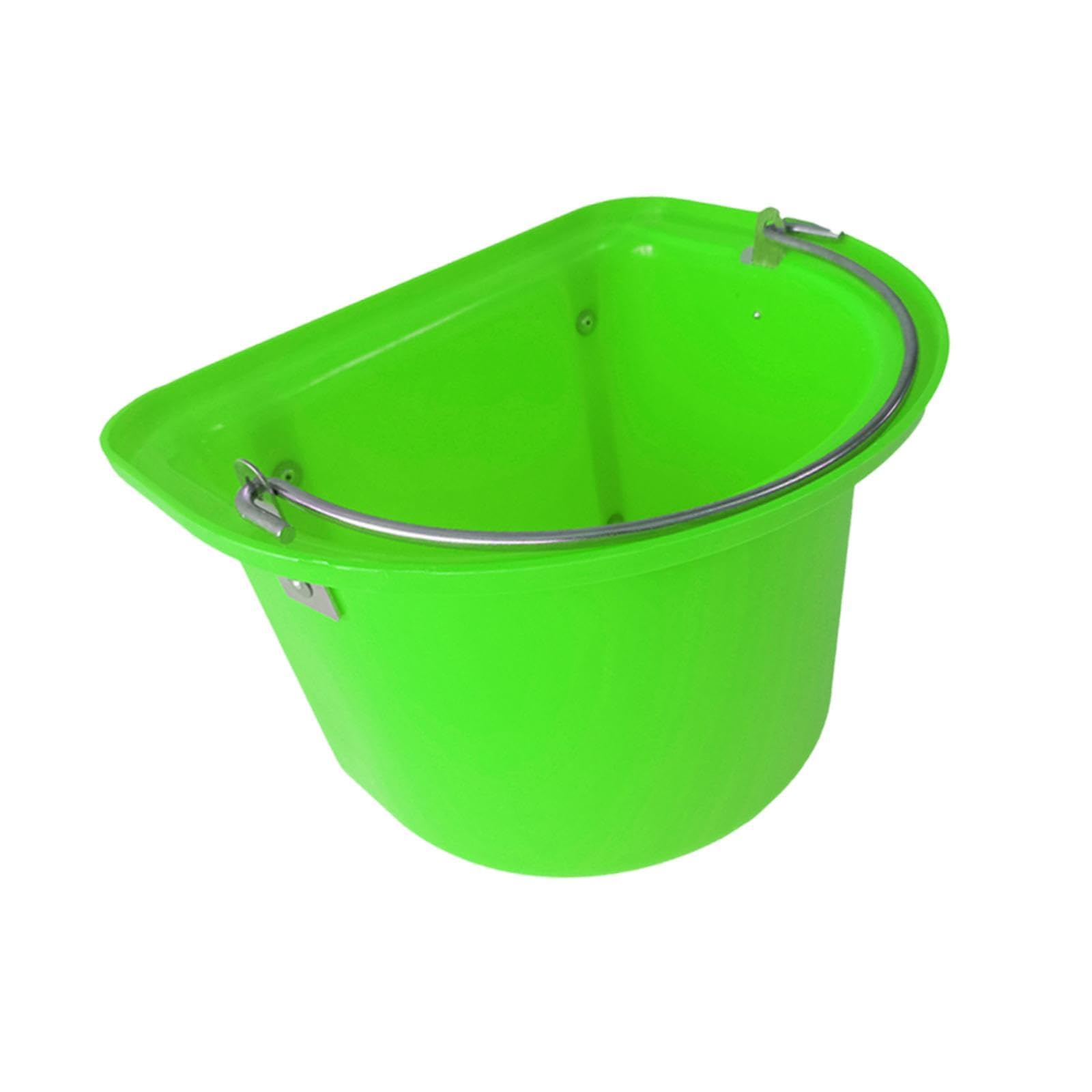 Qianly Cubo para de Caballo Comedero para Caballos Fácil de Usar Resistente Robusto Contenedor de Alimentación para Ganado