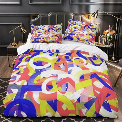 Housse de couette super douce en microfibre résistante avec fermeture éclair - 2