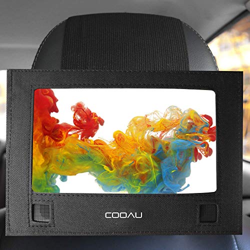 COOAU Auto-Kopfstützen-Halterung für tragbaren DVD-Player mit Dreh- und Klappbildschirm für 22,86-24,1 cm (9-24 Zoll)