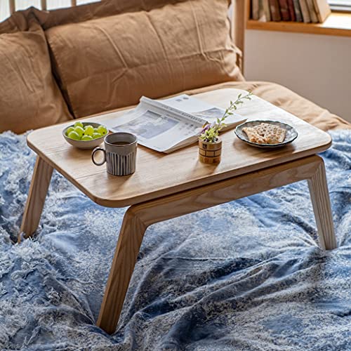 Table basse bois zen petite table d'appoint salon baie vitrée - 8