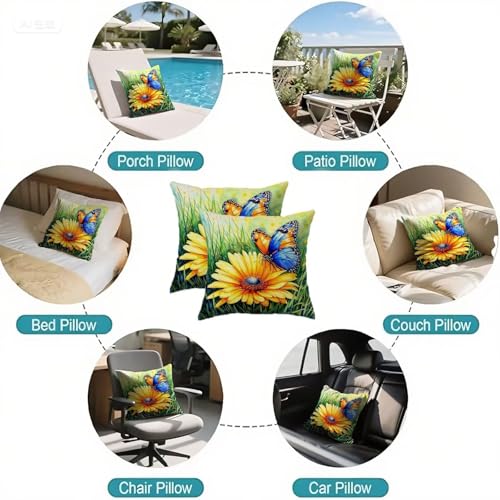 Taie oreiller 70x70cm et housse coussin velours imperméable carré