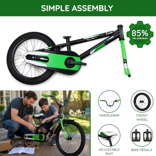 Yventix 20 Inch BMX Style Bike
