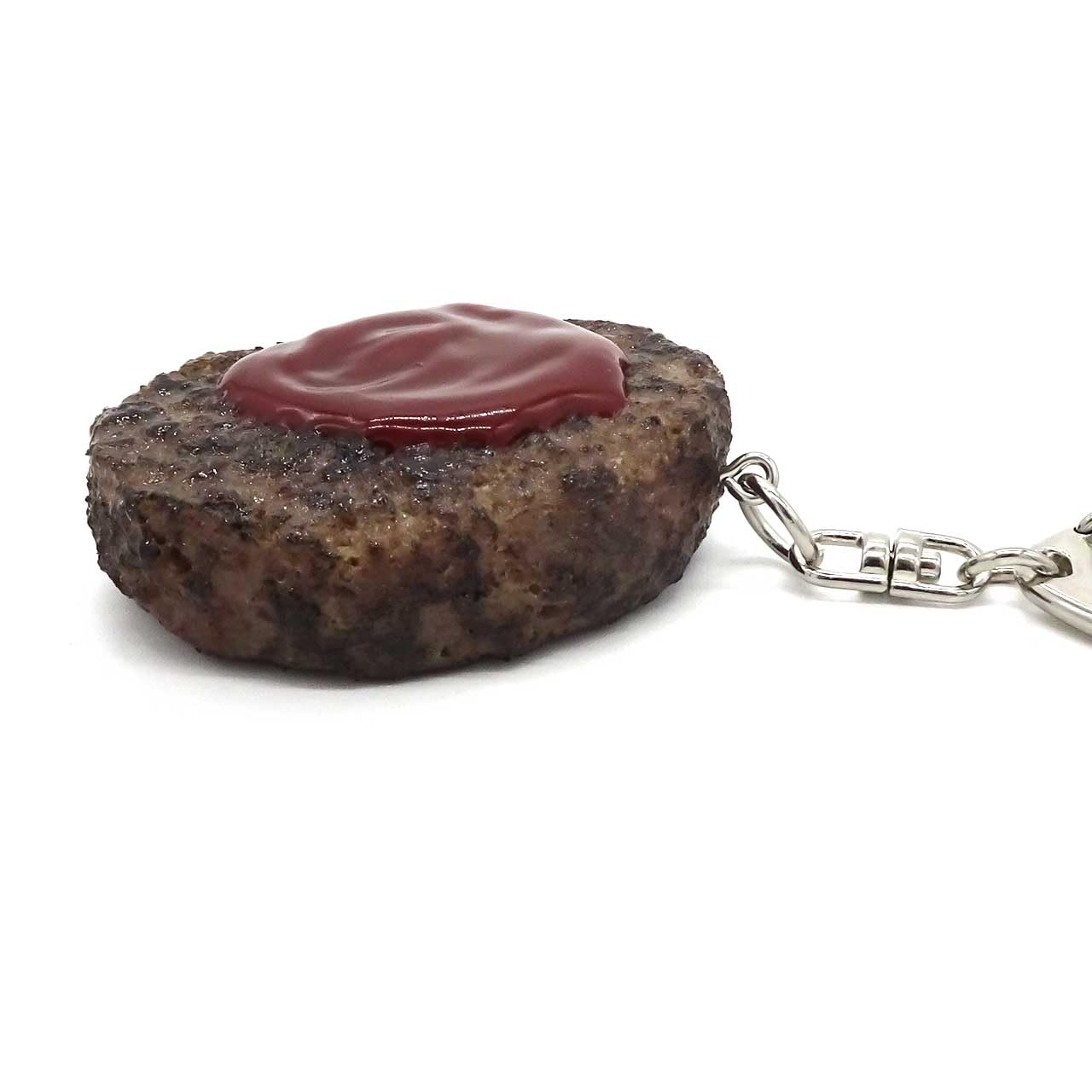 ハンドメイド べあらびシリーズ フェイクハンバーグ キーホルダー Amazon.co.jp: 食品サンプルキーホルダー 食べちゃいそうな
