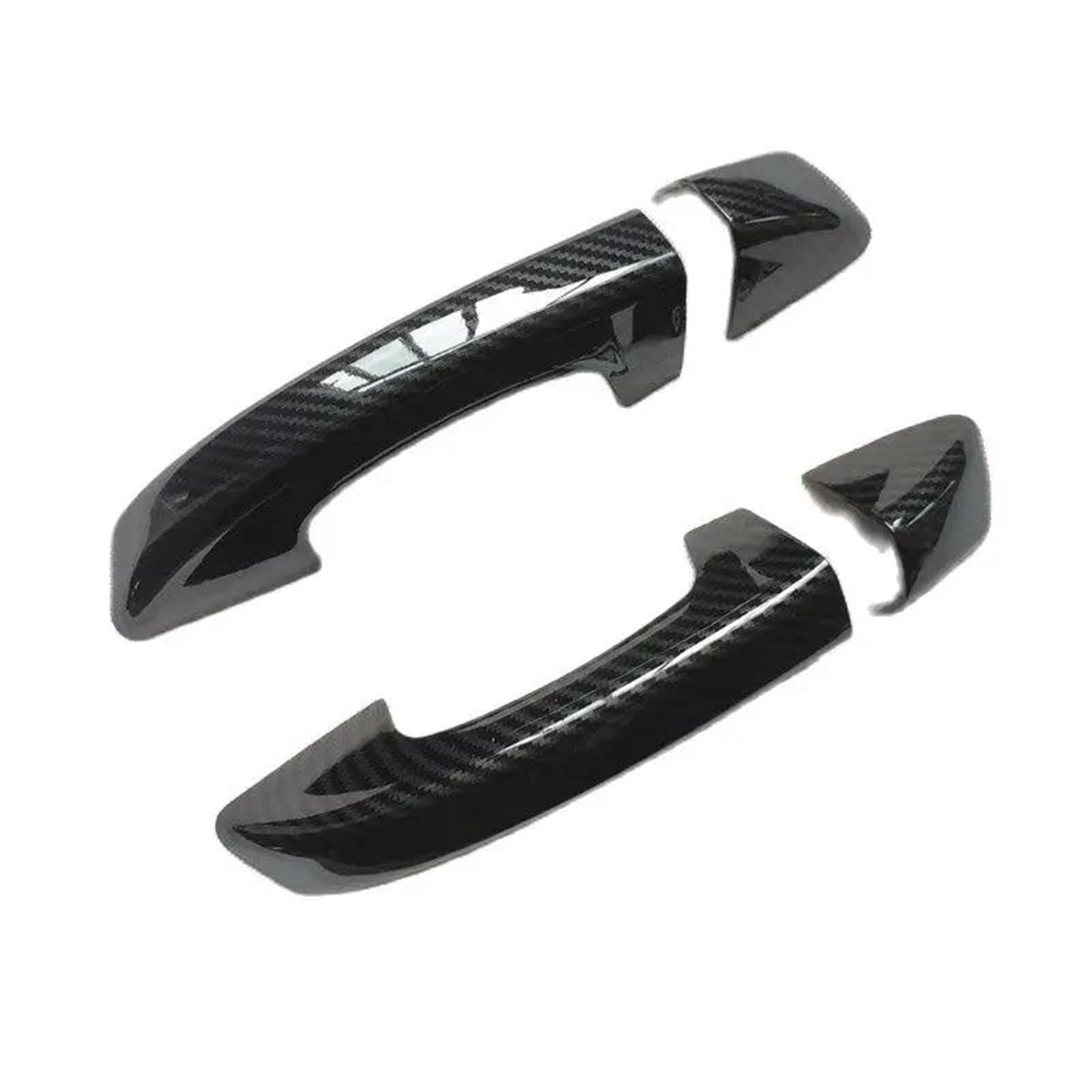 Piwine One Color For Vw For Scirocco 3 Mk3 Accessories Door Handle Cover Trim Handles Covers Plastic Imitation Carbon Fiber