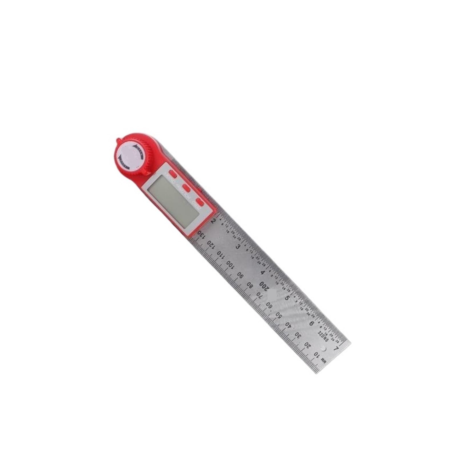 Bnvewr Stainless Steel Digital Angle Finder, Electronic Angle Meter 360 Degree Protractor Digital Goniometer Carpentry Tools Finder Multifunctional Metal Square Ruler,Inclinometer(200)