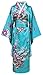 Produktbild Japanischer Kimono für Damen, Geisha-Kostüm mit Schleife Gr. One Size, türkis