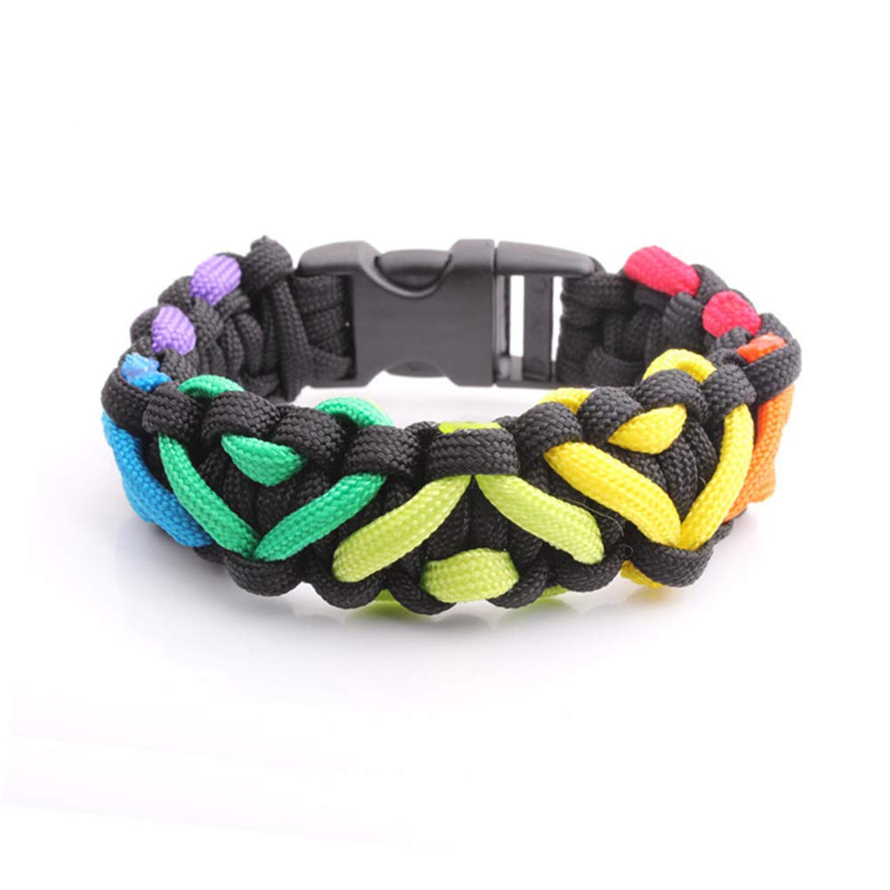 Braccialetto Paracord 550 in 36 colori, 3 m, 4 mm, corda per paracadute