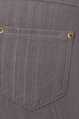 Image of Leggings Depot Women's Cotton Blend Stretch Pull-on Jeggings Casual Pants with Pockets (Available in Plus Size)