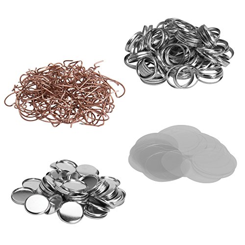 1 Inch Neil Button Parts For Use With Machine - Pin Back - Pack Of 1000 #TOP1