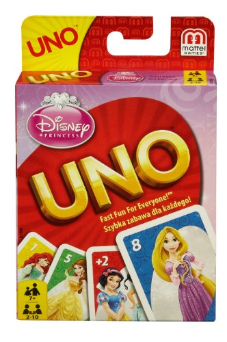 Mattel Games Disney Princess Uno Card Game