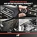 A-Premium Air Conditioning A/C Condenser Compatible with Mazda CX-3 CX3 2016-2021 L4 2.0L, Replace# 88460WB001
