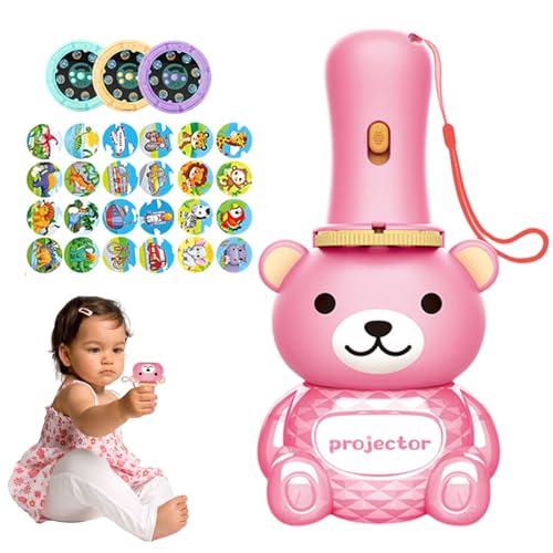 Torches De Projecteur | Torche De Tente De Plafond Murale | Projecteur De Story Sleep Kids | Jouet Projecteur Avec Ours Animaux, Outils De Transport, Fruits Et Chiffres