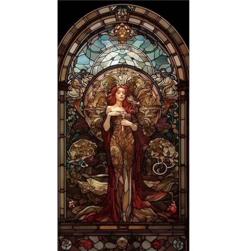 Broderie diamant femme dessin animé pour salon moderne grand format 80x160
