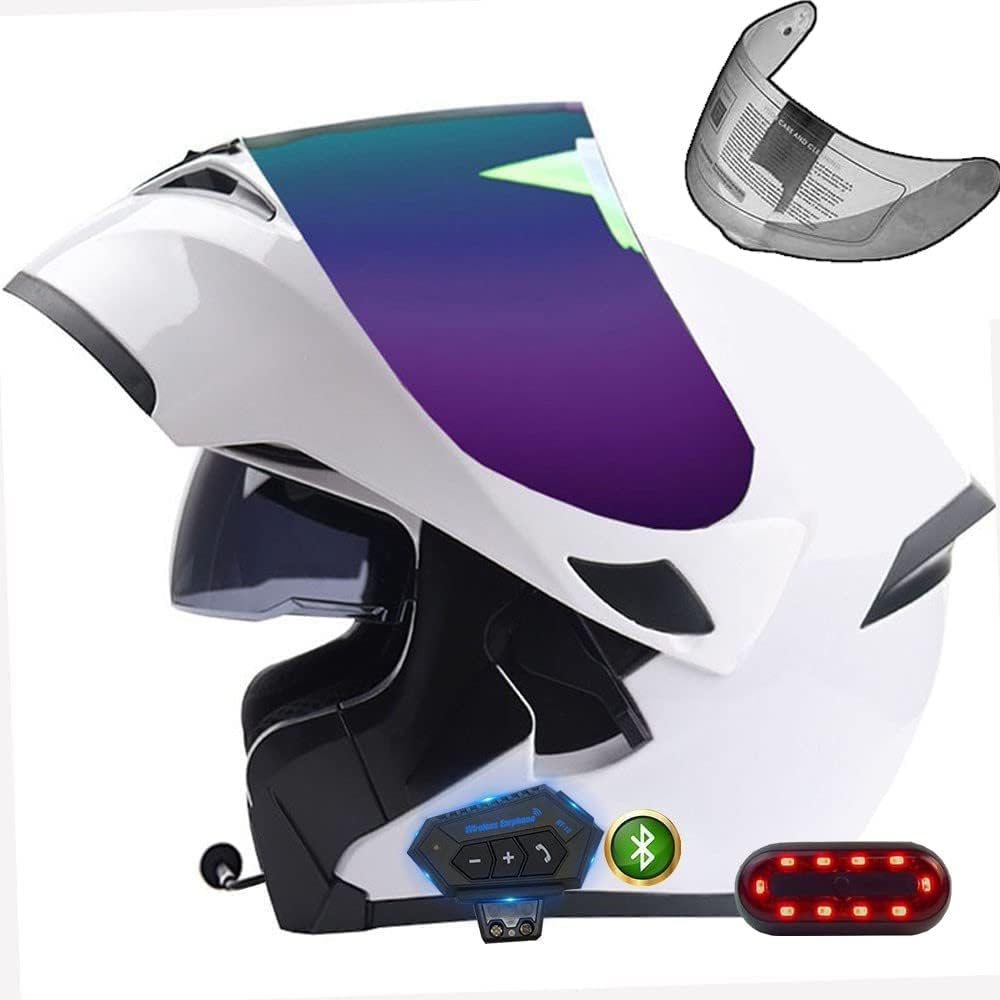 Motorcycle Modular Helmet Bluetooth Helmet, Bluetooth