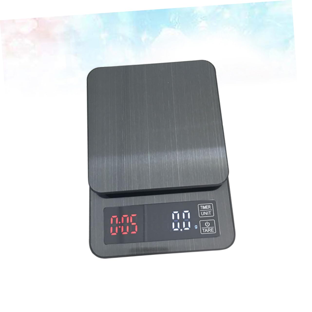 Ciieeo 3kg Báscula De Café Digital Portátil Ultradelgada Multifunción Fácil De Limpiar Pantalla Grande Para Té Cocina y Alimentos Báscula Electrónica