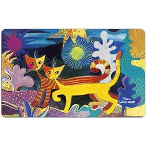 Fridolin Ontbijtplankje Rosina Wachtmeister-Wonderland, kunststof, kleurrijk, 23,5 x 0,2 x 14,5 cm