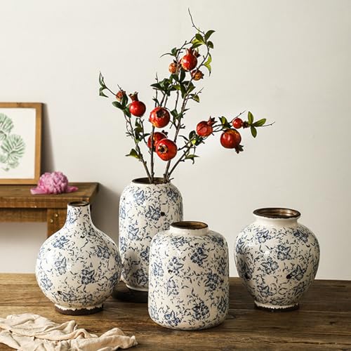 Vases de sol en céramique antidérapants pour entrée et salon - 4
