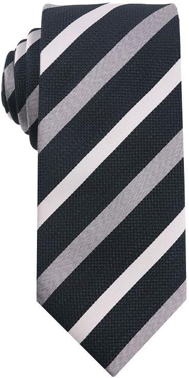 Diagonal Striped Cashew Flower Tie For Men's Yarn dyed Business Formal Professional