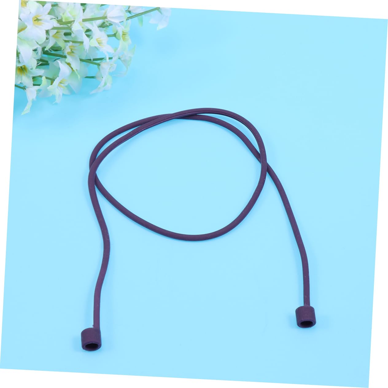 Hemobllo 1 Pièce Étui pour Écouteurs Casque Micro Casque Audio Corde pour Écouteurs Sangle Anti-Perte pour Écouteurs Accessoires d'oreille Violet,Mauve