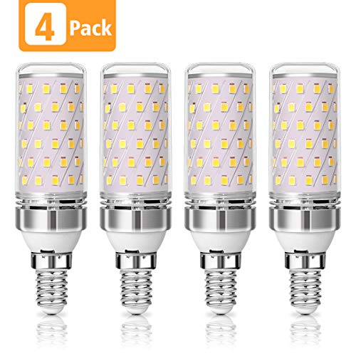 KINGSO E14 LED Mais Glühbirne 12W E14 Maiskolben Lampen entspricht 100W Glühlampe, LED E14 Warmweiß 3000K AC230V, 1350LM Nicht dimmbar - 4er Pack