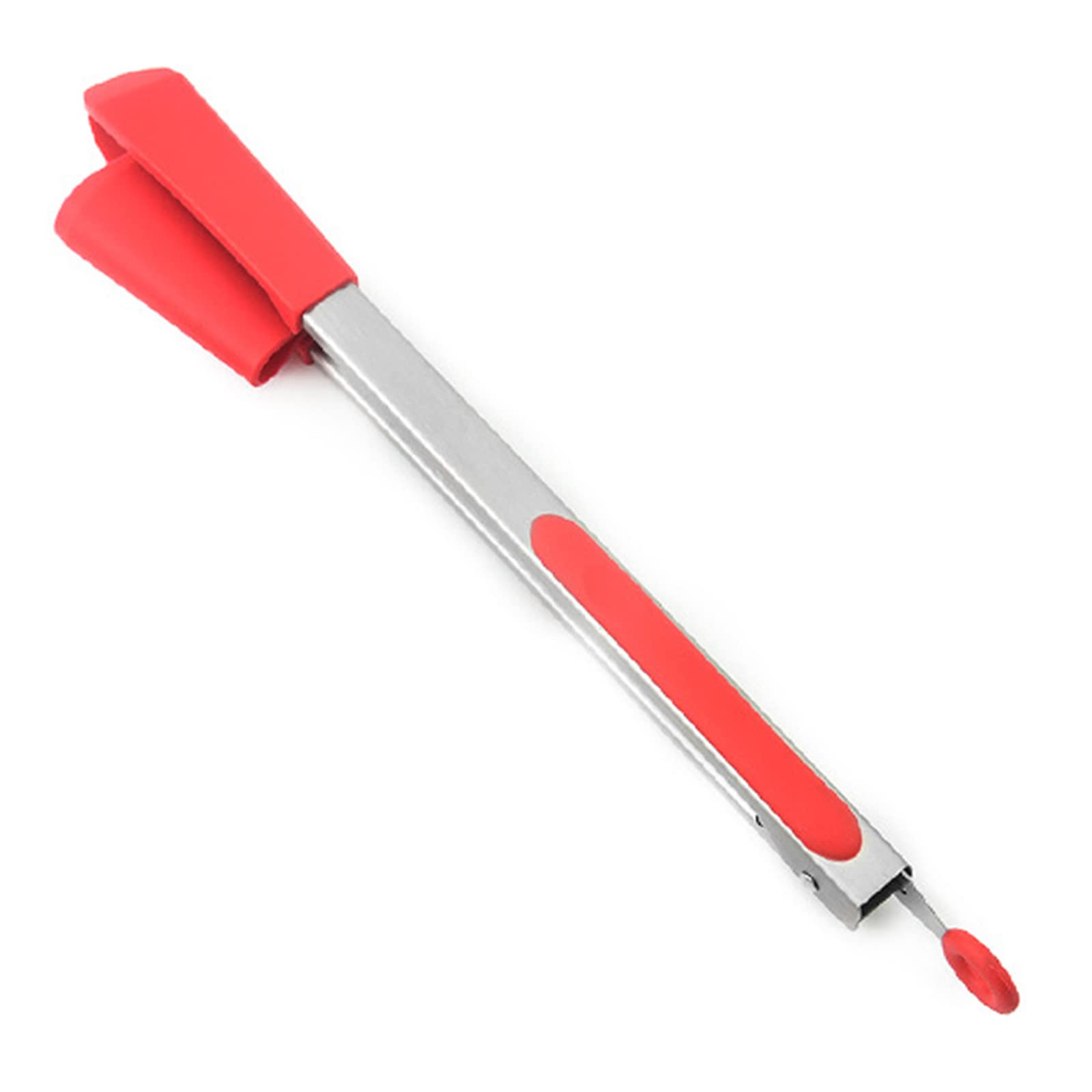 Kalttoy C 2 In1 Food Grade Silicone Tongs Food Serving Ooking Tongs Kitchen Bbq Tool Spatula Non-Stick Ooking Kitchen Tweezers Nonstick Small Hands