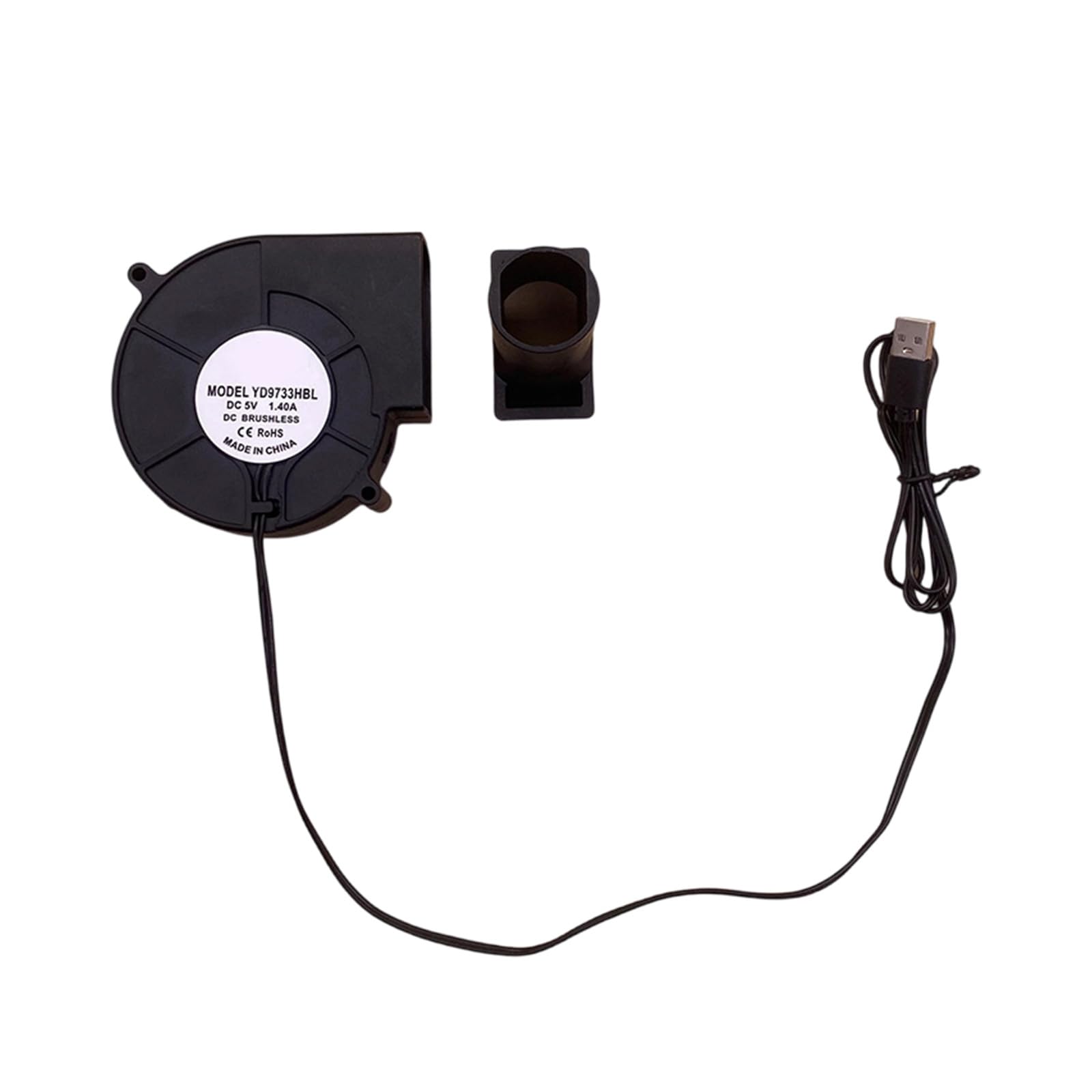 Air Blower 5V with Variable Speed Control for Instantly Starting in Camping Picnics and Barbecues Air Blower Fan