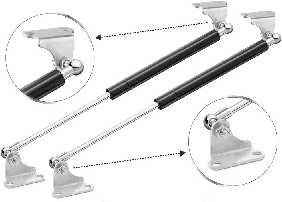 FASONLA GAS STRUTS, 300N/67LB FORCE EACH GAS STRUT LIFT