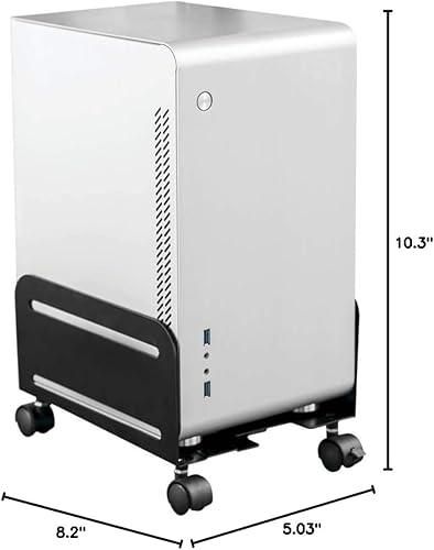 Miniatura 6 de Tripp Lite Organizador de CPU para torres de computadora Bloqueo ajustable de ancho móvil (DCPU2)