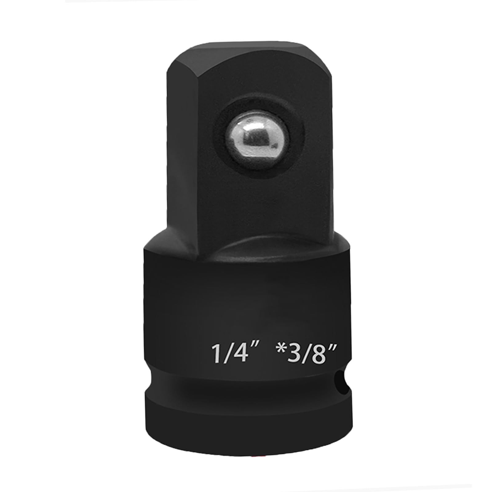 SENRISE Impact Adaptor 1/4" to 3/8" Air Impact Sleeve Drive Pneumatic Reducer Converter Impact Tool for Impact Driver Conversions, Ratchet Wrenches (Pack of 1)