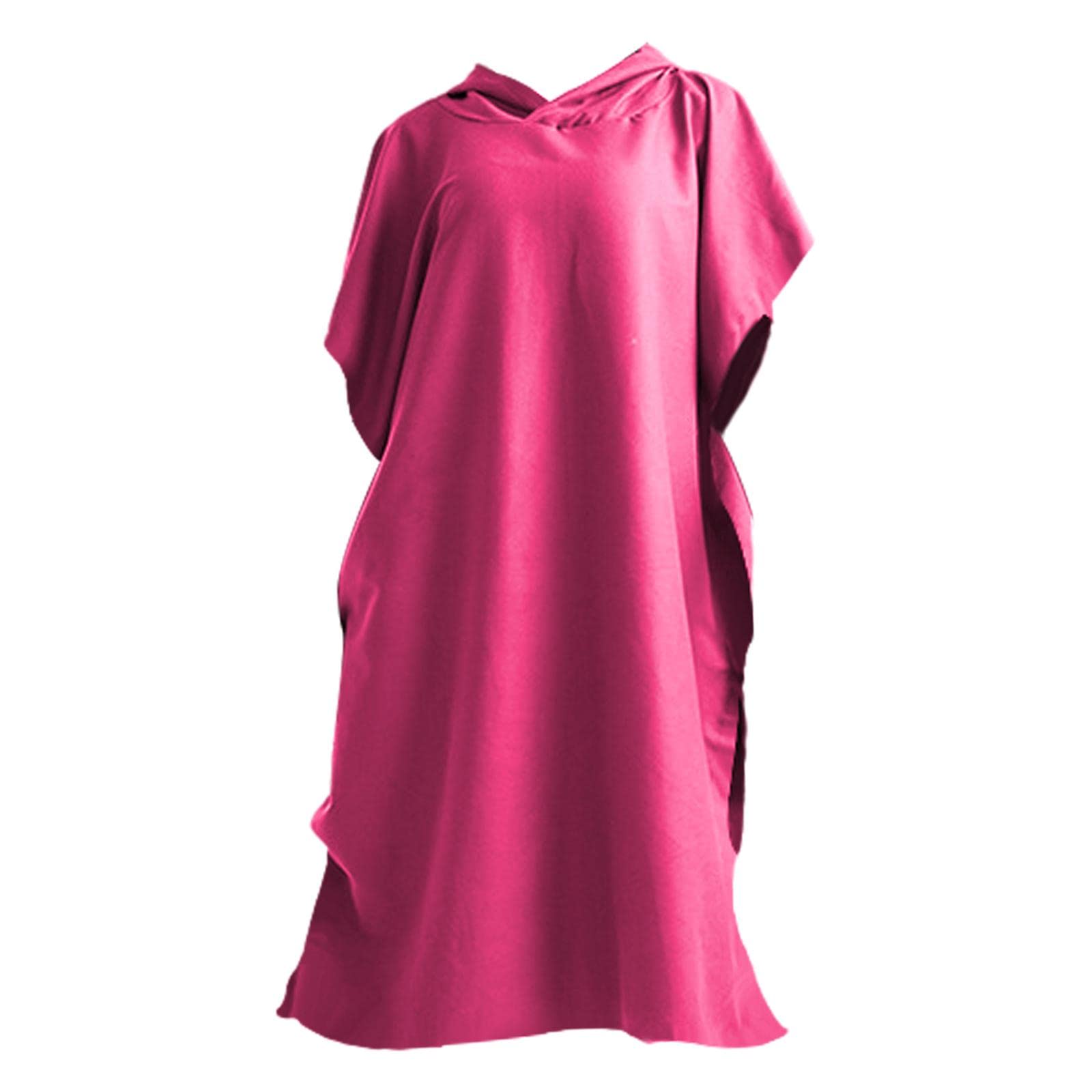harayaa Poncho de Plage à Capuche, Peignoir de Sport en Microfibre Absorbante pour Plus de Confort et de Praticité, Idéal pour La Natation et Les