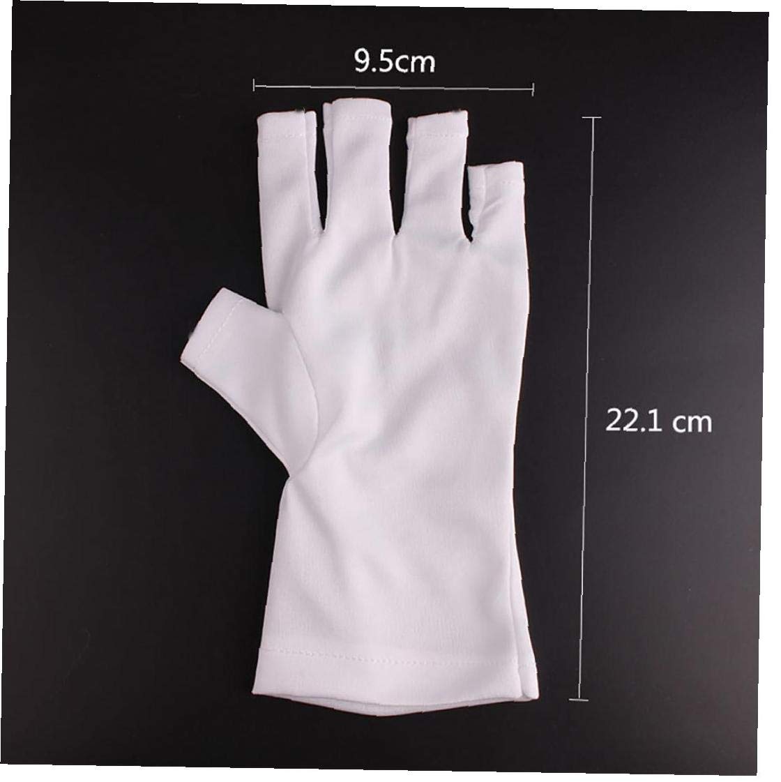 Pluvyze 5 Paar Uv Handschuhe Nägel Uv Baumwollhandschuhe Dünne Fingerlose Handschuhe Ohne Finger Baumwollhandschuhe Dünne Fingerlose Geeignet Zum Autofahren,Golfen Und Radfahren,Weiß Pluvyze 5 Paar Uv Handschuhe Nägel Uv Baumwollhandschuhe Dünne Fingerlose Handschuhe Ohne Finger Baumwollhandschuhe Dünne Fingerlose Geeignet Zum Autofahren,Golfen Und Radfahren,Weiß