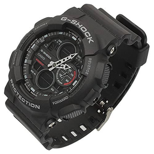 Casio G-Shock Analog-Digital Black Dial Men's Watch GA-140-1A1DR(G975) - Image 2