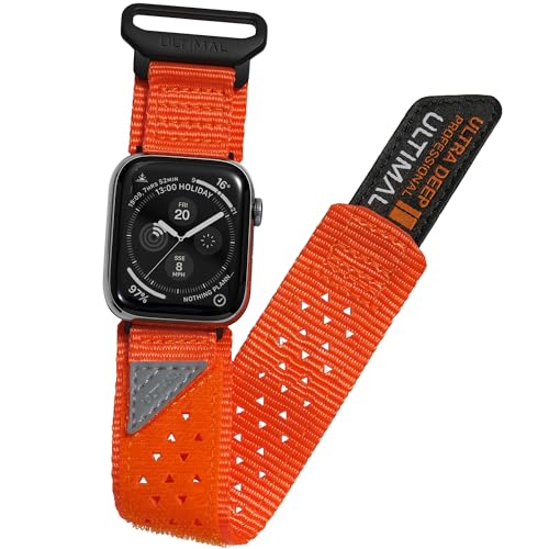 ULTIMAL �R���p�`�u�� Apple Watch se �o���h �A�b�v���E�H�b�`�o�� 44mm 45mm �X�|�[�c�o���h iwatch series 9/8/7/6/5/4/3/2/1/SE/SE2�K�� �i�C���� ���������� �����x���g �ʋC�� �A�E�g