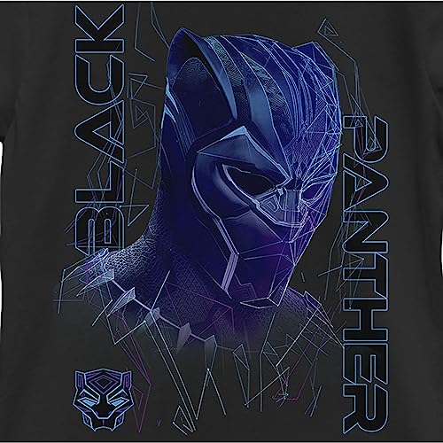 Marvel Universe Ultra Panther Girl's Solid Crew Tee2