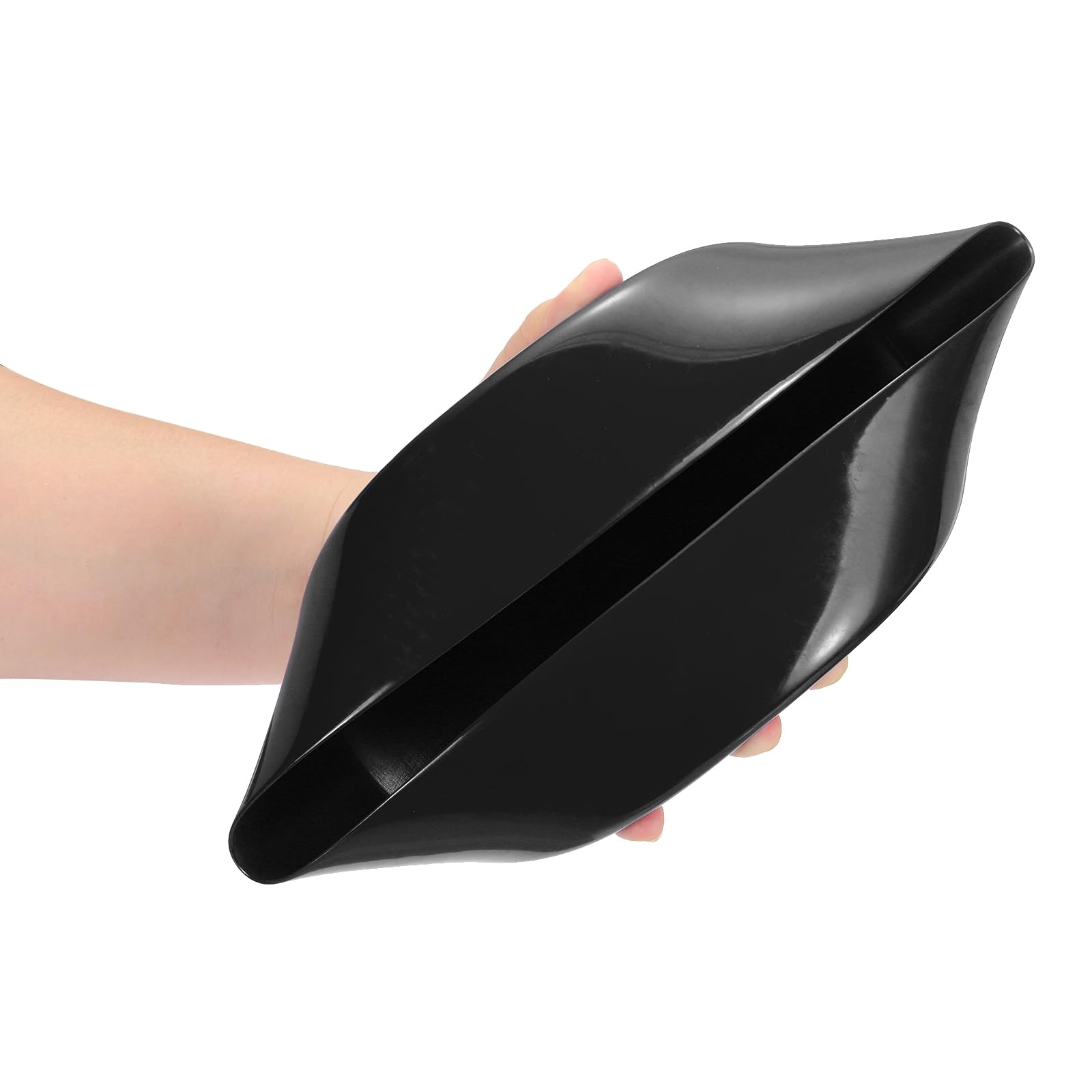 QUARKZMAN 4 gumowe zaślepki 200 mm ID x 80 mm wys. PVC nakładki ochronne nakładki ochronne na nogi krzeseł, nogi stołu, meble, śruby, pręty metalowe, rury, słupki ogrodzeniowe, czarne, 4 sztuki