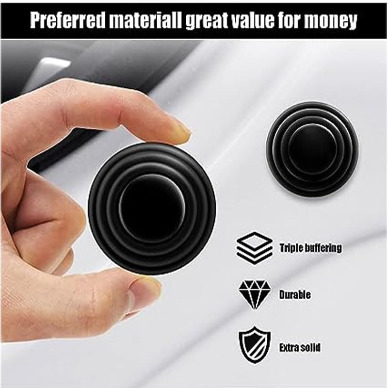 Protege Las Puertas De Tu Coche Con Estas Almohadillas Antigolpes (2 Uds.) – Fáciles De Instalar, Silenciosas Y Resistentes A Cualquier Clima