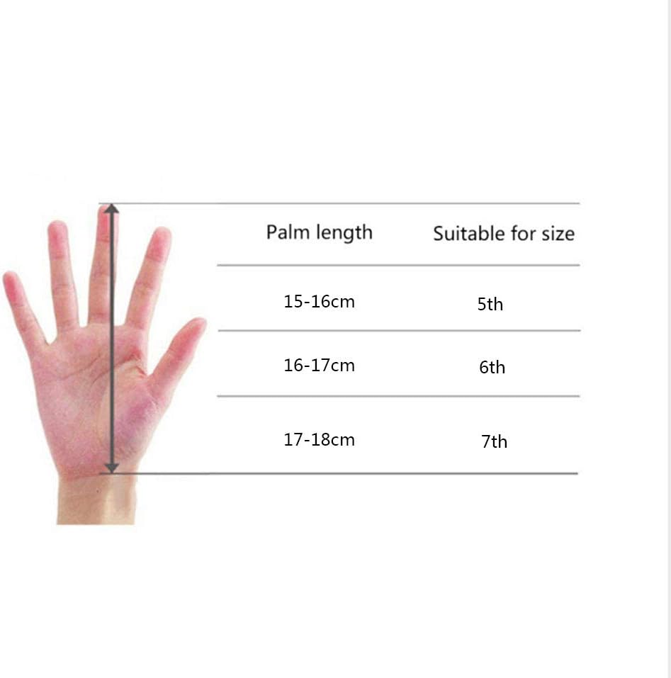 Hzikk Kids Football Goalkeeper Gloves Double-Sided Latex Finger Goalkeeper Gloves,Orange,5 : Sports & Outdoors