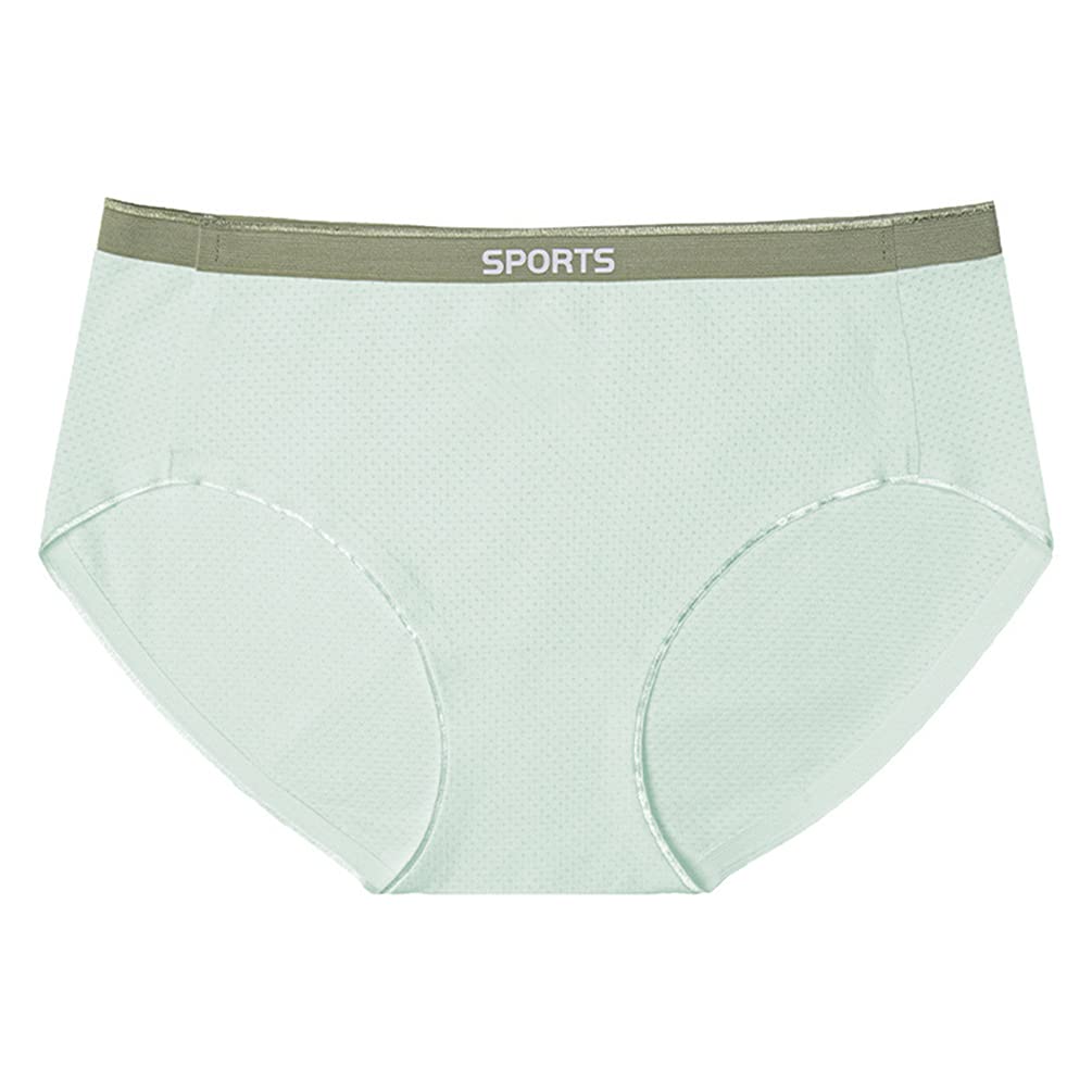 Women Seamless Cotton Underwear Stretch Knickers Full Briefs Breathable Panties No-Show Hipster