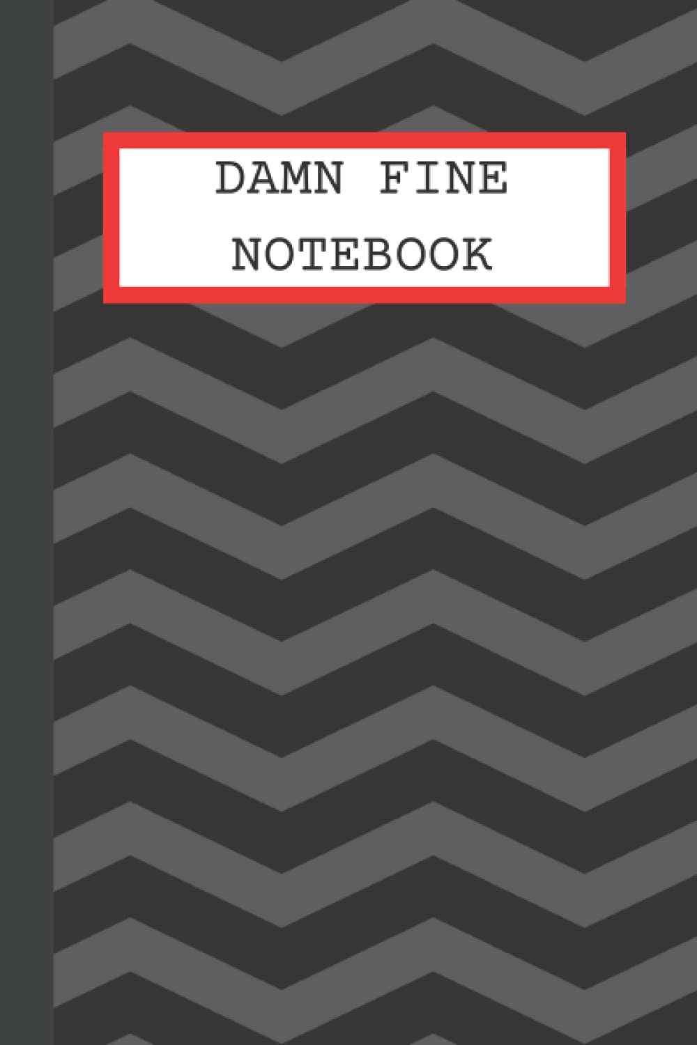 DAMN FINE NOTEBOOK: Twin Peaks Fan Notebook Blank Lined Journal