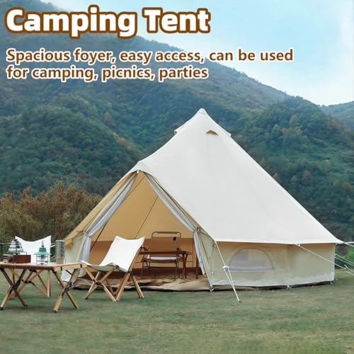 Carpa Outdoor con techo alto y puertas dobles para camping miniatura 3