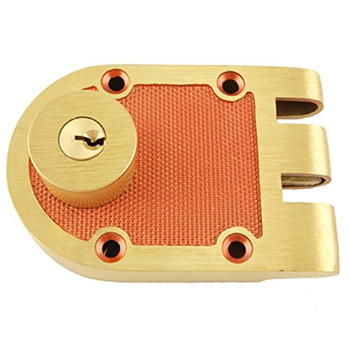 Maxtech (Like Segal) Bronze (US10) Solid Bronze Jimmy Proof Deadlock Double Cylinder Lock