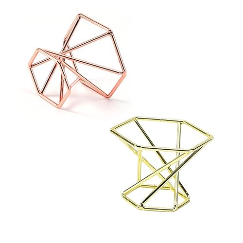 Miniatura 9 de Soporte elegante para esponja de maquillaje, 2 unidades, de acero inoxidable, diseño elegante para secado rápido, fácil acceso, para mujeres y